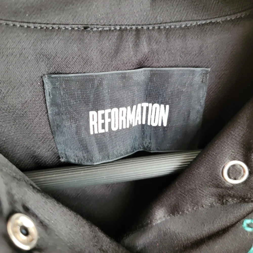 Reformation Dallas Jacket in Black size XS NWT